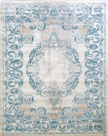 Ковер турецкий 36567A Amatis Lux (Акрил, синий)