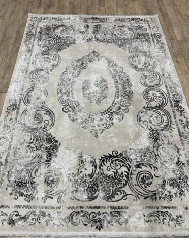 04698A CREAM/GREY DECO