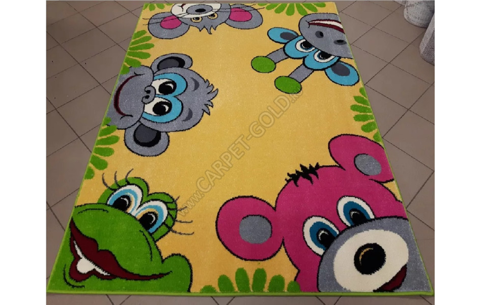 Детский ковер Agnella Funky Top Tig honey