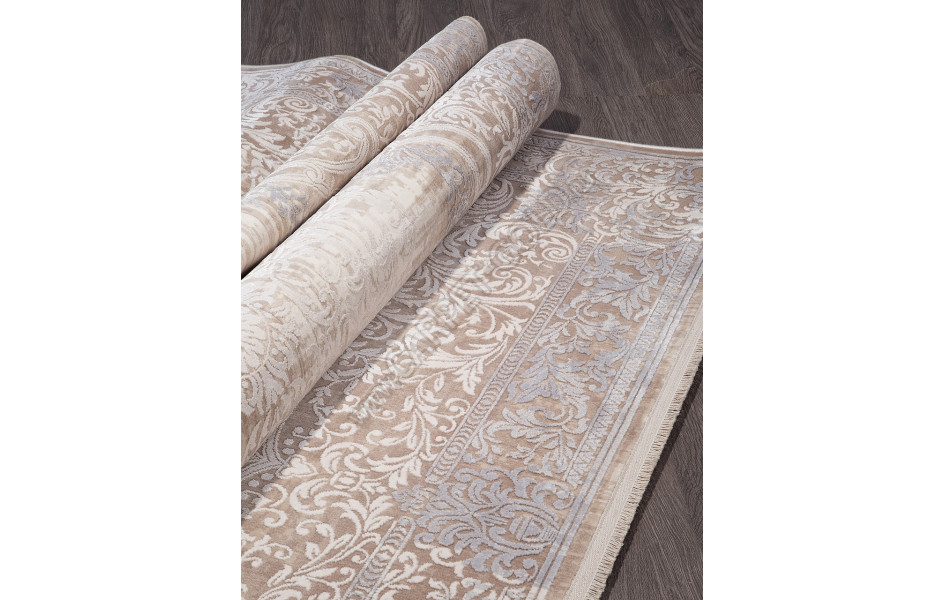 Ковер 21109A - D.BEIGE / CREAM - Прямоугольник - коллекция MILANO