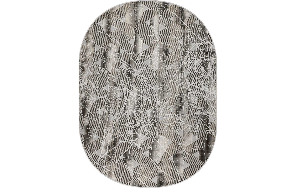 36840B OVAL BROWN / BEIGE Sanat Viscon