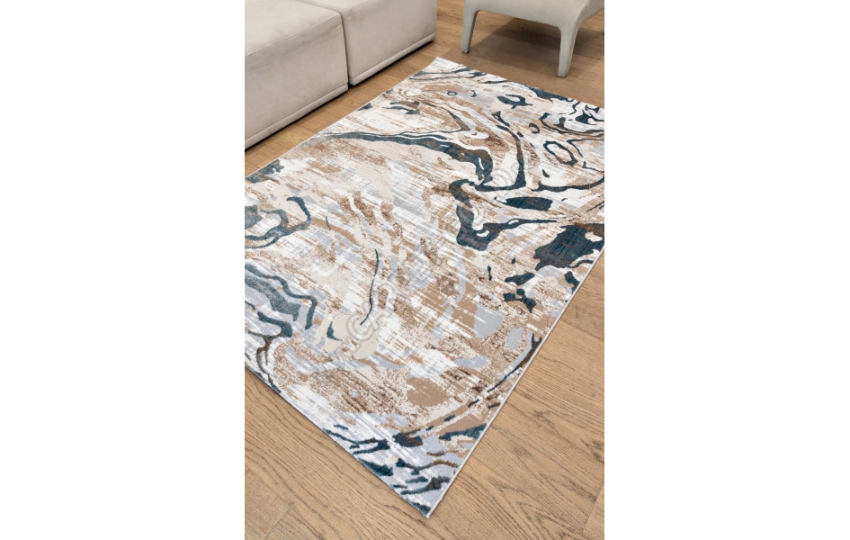 D007A_CREAM SHIRINK / BLUE FDY Белла