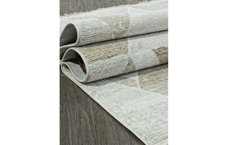 Ковер 26224C - L.BEIGE / CREAM - Прямоугольник - коллекция RUBI