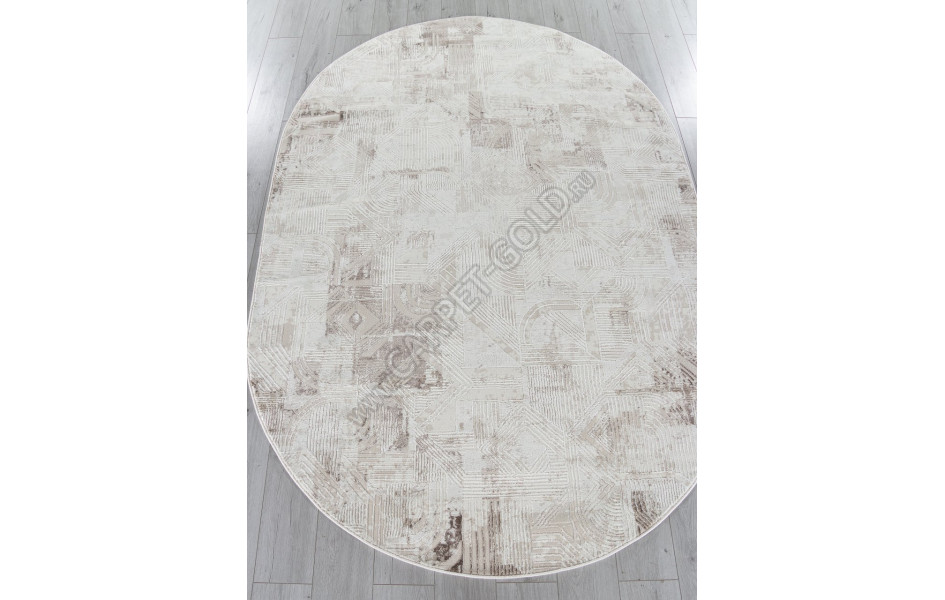 Ковер MX017 - BEIGE - Овал - коллекция MEXX