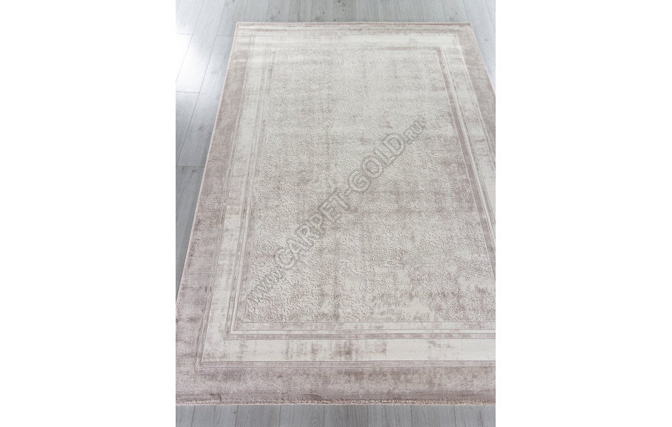 Ковер O2445 - 680 CREAM / BROWN - Прямоугольник - коллекция BRAND